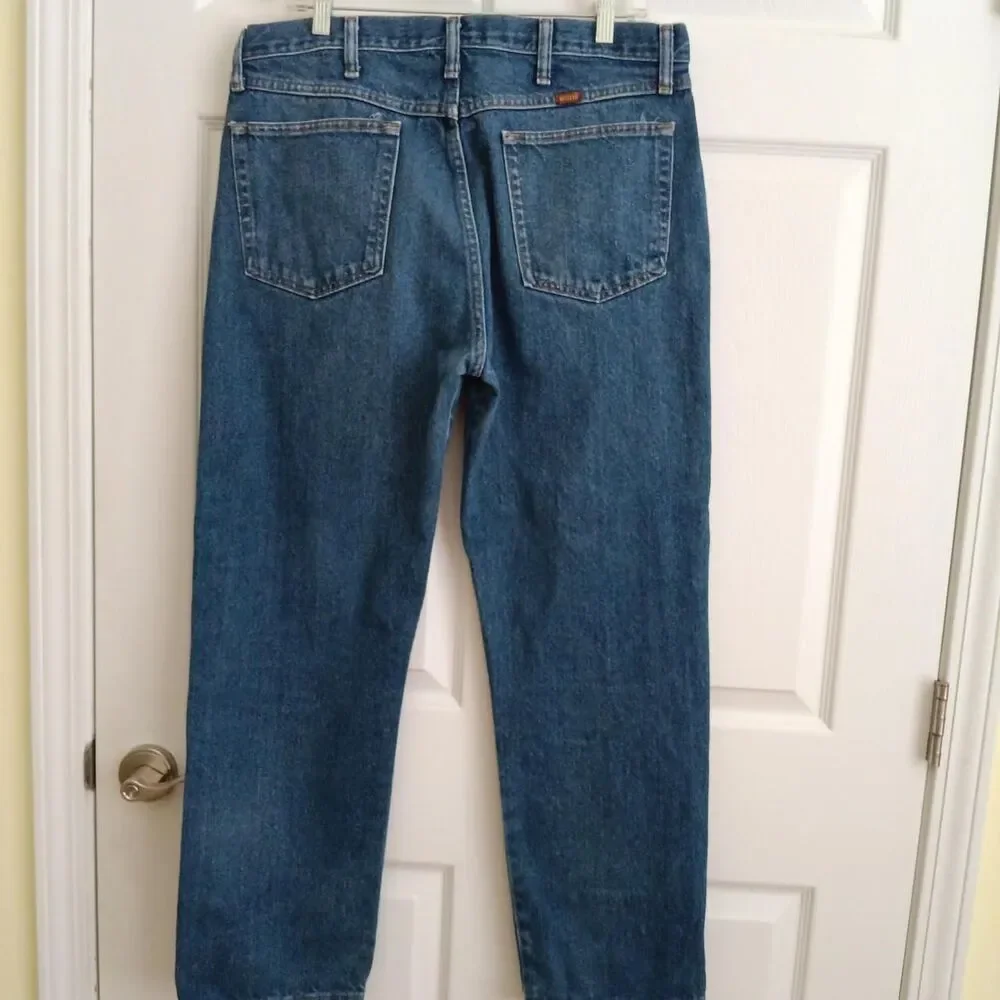 Vintage Rustler Regular Fit Straight Leg Jeans 36x30